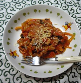 豚肉のバジルトマト煮・わたし風